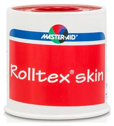 Master Aid Rolltex Skin Υφασμάτινη Επιδεσμική Ταινία 5cm x 5m από το Pharm24