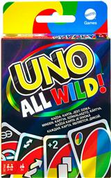 Mattel Επιτραπέζιο Παιχνίδι Uno All Wild για 2-10 Παίκτες 7+ Ετών από το Toyscenter