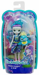 Mattel Enchantimals Patter Peacock & Flap για 4+ Ετών