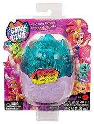 Mattel Παιχνίδι Μινιατούρα Cave Club Dino Baby Crystals για 4+ Ετών 13.51εκ. (Διάφορα Σχέδια) 1τμχ