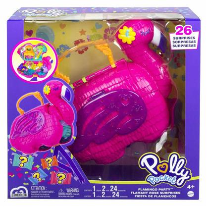 Mattel Παιχνίδι Μινιατούρα Polly Pocket Flamingo Party για 4+ Ετών από το Plus4u