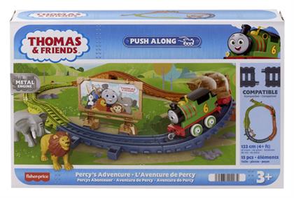 Mattel Thomas & Friends Thomas Friends: Push Along - Percys Adventure Σετ με Τρενάκι για 3+ Ετών από το BlablaToys