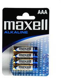 Maxell Αλκαλικές Μπαταρίες AAA 1.5V 4τμχ