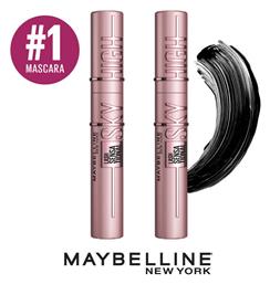 Maybelline Lash Sensational Sky High Mascara για Μήκος 01 Black 2x7.5ml