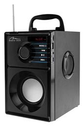 Media-Tech Boombox BT Ηχείο Bluetooth 15W με Ραδιόφωνο και Διάρκεια Μπαταρίας έως 6 ώρες Μαύρο