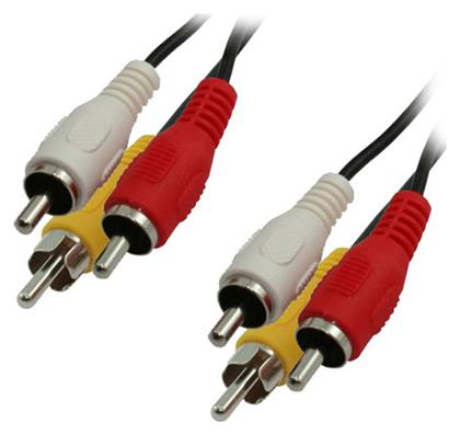 MediaRange 3x RCA male,3x RCA male 3m (MRCS123)