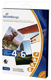 MediaRange Φωτογραφικό Χαρτί High Glossy A6 (10x15) 220gr/m² για Εκτυπωτές Inkjet 50 Φύλλα