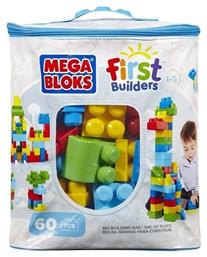 Mega Bloks Big Building Bag για 1 - 5 Ετών 60τμχ