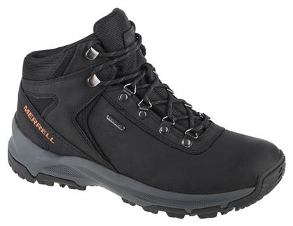 Merrell Erie Mid LTR WP Ανδρικά Ορειβατικά Μαύρα J500151