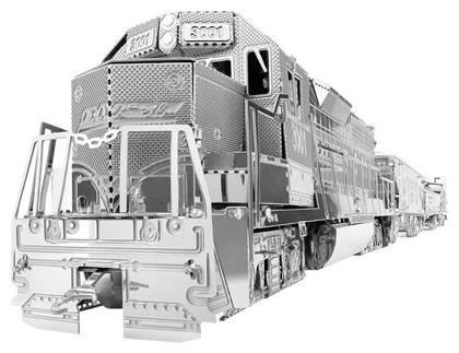 Metal Earth Μεταλλική Φιγούρα Μοντελισμού Τραίνο Freight Train Set