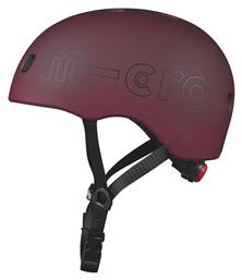 Micro Κράνος για Παιδικό Πατίνι Medium (52-56cm) Dark Red