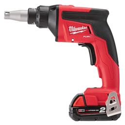 Milwaukee M18 FSG-202X Κατσαβίδι Γυψοσανίδας Μπαταρίας Brushless 14V 2x2Ah από το Esmarket