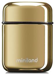 Miniland Βρεφικό Θερμός Φαγητού Deluxe Mini Ανοξείδωτο Gold 280ml