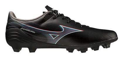 Mizuno Alpha Select FG Χαμηλά Ποδοσφαιρικά Παπούτσια με Τάπες Μαύρα από το Modivo