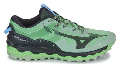 Mizuno Wave Mujin 9 Ανδρικά Αθλητικά Παπούτσια Running Πράσινα από το Spartoo