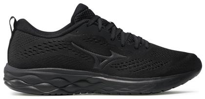 Mizuno Wave Revolt 2 Ανδρικά Αθλητικά Παπούτσια Running Μαύρα από το Z-mall