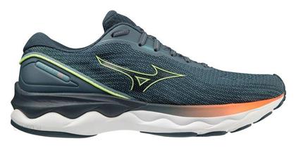 Mizuno Wave Skyrise 3 Ανδρικά Αθλητικά Παπούτσια Running Μπλε