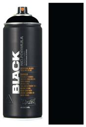 Montana Cans Σπρέι Βαφής με Ματ Εφέ Black 400ml