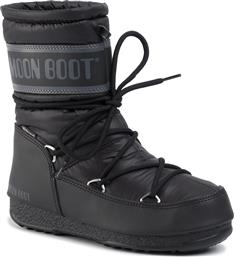 Moon Boot Γυναικείες Μπότες Χιονιού Μαύρες από το Spartoo