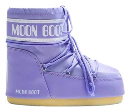 Moon Boot Icon Low Nylon Γυναικείες Μπότες Χιονιού Μωβ