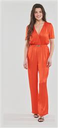 Morgan Γυναικεία Αμάνικη Ολόσωμη Φόρμα Πορτοκαλί
