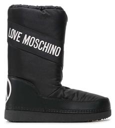 Moschino Γυναικείες Μπότες Χιονιού Μαύρες