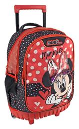 Must Minnie Τσάντα Τρόλεϊ Δημοτικού Κόκκινη 30lt 000563479 από το BlablaToys