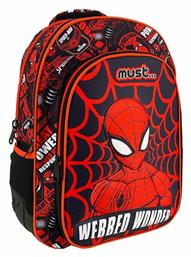 Must Spiderman Webbed Wonder Τσάντα Πλάτης Δημοτικού Κόκκινη 25lt 000500990