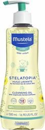 Mustela Stelatopia Cleansing Oil για Ατοπικό Δέρμα 500ml με Αντλία από το Pharm24