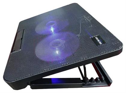 N99 Cooling Pad για Laptop έως 17'' με 2 Ανεμιστήρες και Φωτισμό