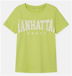 Name It Ss Παιδικό T-shirt Wild Lime από το Z-mall