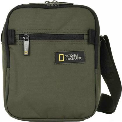 National Geographic Ανδρική Τσάντα Ώμου / Χιαστί σε Χακί χρώμα από το Brandbags