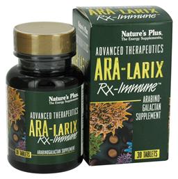 Nature's Plus Ara-Larix Rx-Immune Συμπλήρωμα για την Ενίσχυση του Ανοσοποιητικού 30 ταμπλέτες