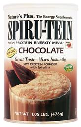 Nature's Plus Spiru-Tein High-Protein Energy Meal Χωρίς Γλουτένη με Γεύση Σοκολάτα 476gr