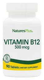 Nature's Plus Vitamin B12 Βιταμίνη 500mcg 90 ταμπλέτες από το Pharm24