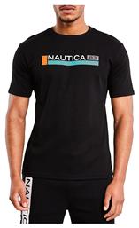 Nautica Ανδρικό T-shirt Τιρκουάζ με Στάμπα από το Z-mall