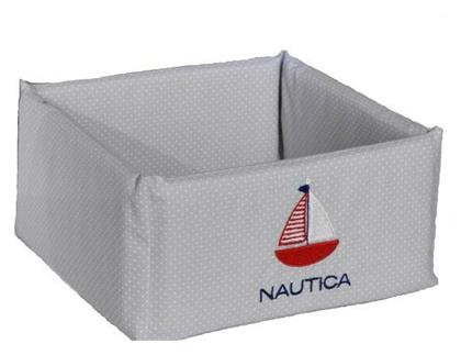 Nautica Βρεφικό Καλάθι Καλλυντικών Γκρι από το Spitishop