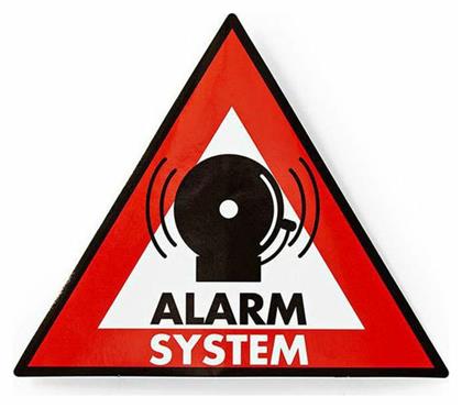 Nedis Πινακίδα Ασφάλειας Alarm System (5τμχ) από το Polihome