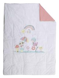 Nef-Nef Homeware Baby Bugs Βρεφικό Κουβερλί Βαμβακερό Λευκό 110x140cm από το Aithrio