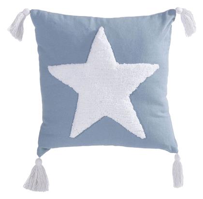 Nef-Nef Homeware Παιδικό Διακοσμητικό Μαξιλάρι Hugging Star Μπλε Μ35xΥ35εκ.