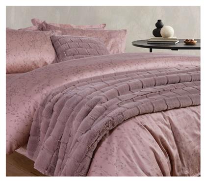 Nef-Nef Homeware Κουβέρτα Καναπέ 140x190εκ. Rabbit Pale Mauve