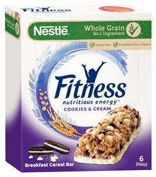 Nestle Fitness Μπάρα Δημητριακών με Cookies & Cream (6x23.5gr) 141gr Κωδικός: 16950064