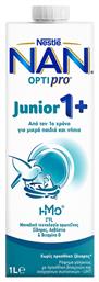 Nestle Nan Optipro Junior 1+ Χωρίς Ζάχαρη 1000ml για 12+ μηνών