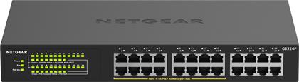 NetGear GS324P Unmanaged L2 PoE+ Switch με 24 Θύρες Gigabit (1Gbps) Ethernet