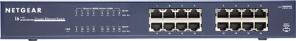 NetGear JGS516 v2 Unmanaged L2 Switch με 16 Θύρες Gigabit (1Gbps) Ethernet