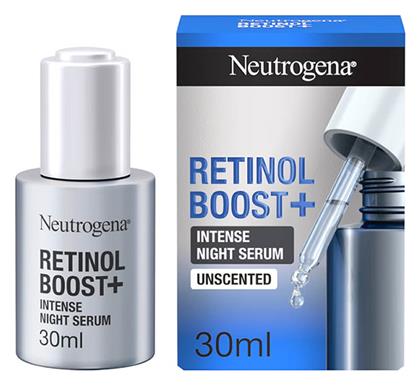 Neutrogena Boost+ Intense Night Αντιγηραντικό Serum Προσώπου με Ρετινόλη 30ml