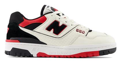 New Balance 550 Court Ανδρικά Sneakers White / Red από το Outletcenter