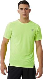 New Balance Accelerate Αθλητικό Ανδρικό T-shirt Πράσινο με Λογότυπο από το Plus4u