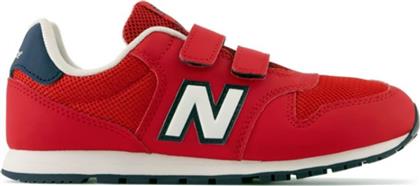 New Balance Παιδικά Sneakers 500 με Σκρατς Κόκκινα
