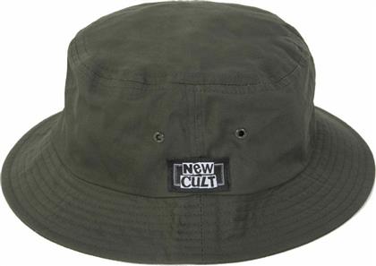 NEW CULT Καπέλο NEW CULT BUCKET HAT DARK GREEN Dark Green